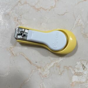 Yellow and White Nail Clipper